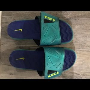 Nike Shoes - Lebron James Nike slides with Air Bubble Size 12. Nike Shoes - Lebron James Nike slides with Air Bubble Size 12.